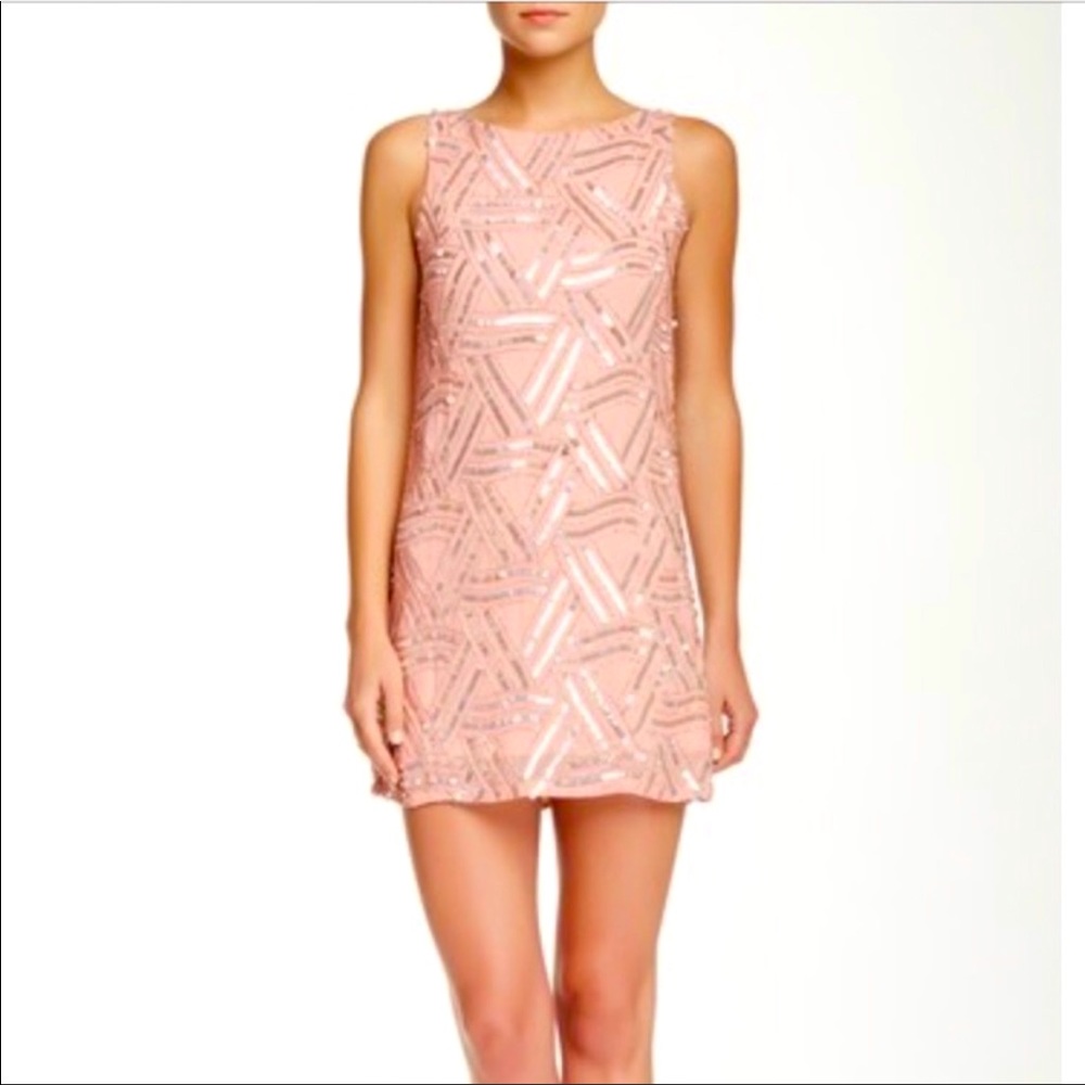 Alice + Olivia Sequin Cocktail Dress